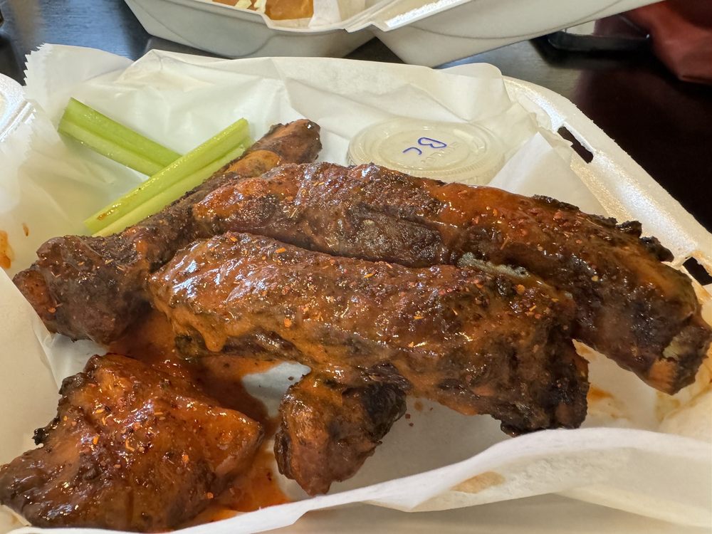 Fried Smokey Ribs